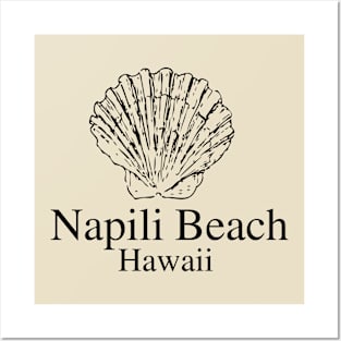 Napili Beach, Hawaii Posters and Art